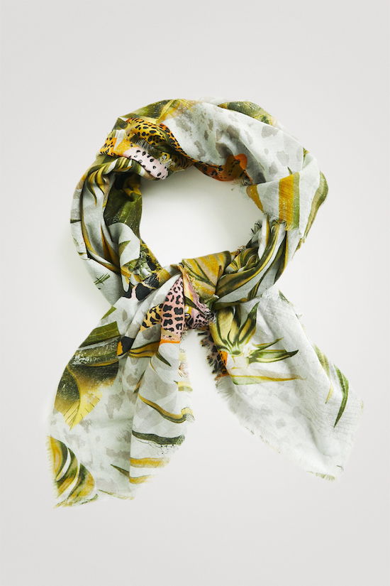 Foulard imprimé tropical Desigual 22SAWA47
