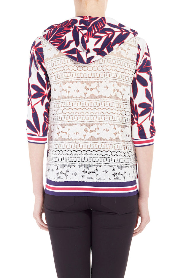 Gilet fleuri Liu Jo T17143J9148