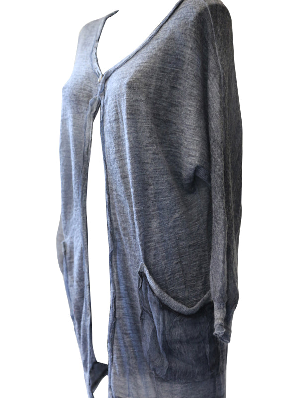 Gilet Nana Nucci OS1 bleu