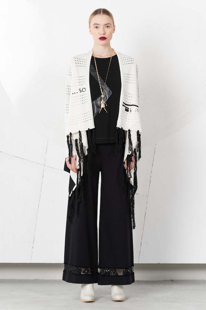 Gilet poncho Cavaletti