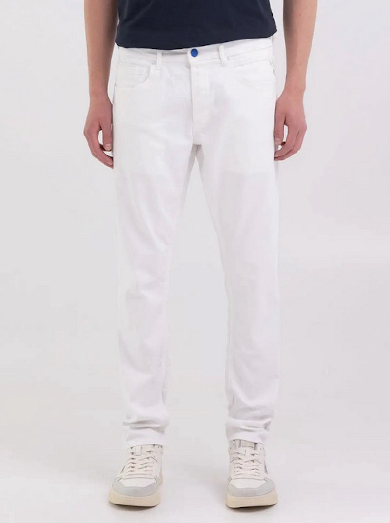 Jeans blanc homme Replay