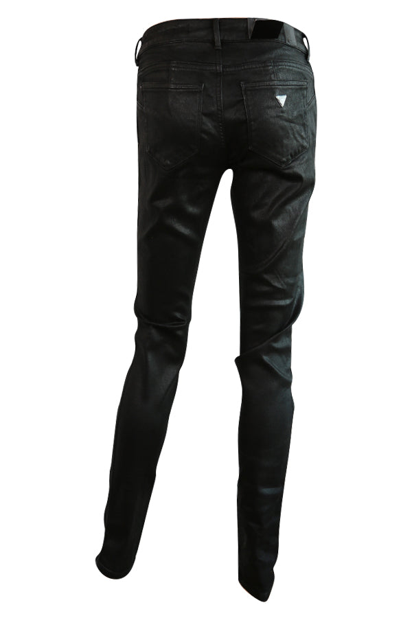 Jeans Guess W64AJ2D27M4 CURVE noir huilé