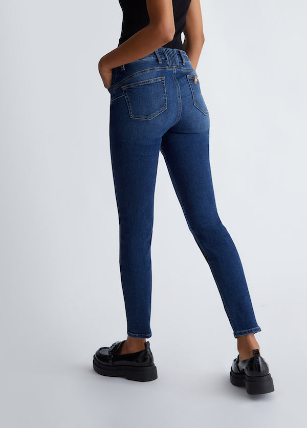 Jeans skinny Liu Jo adaptable à la taille