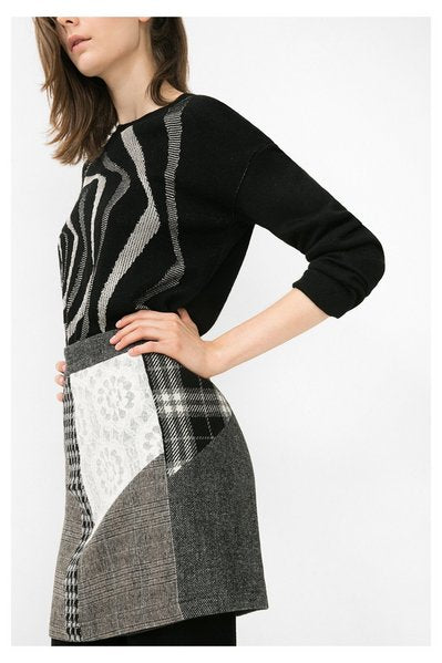 Jupe Desigual 67F27D1 Laly noir