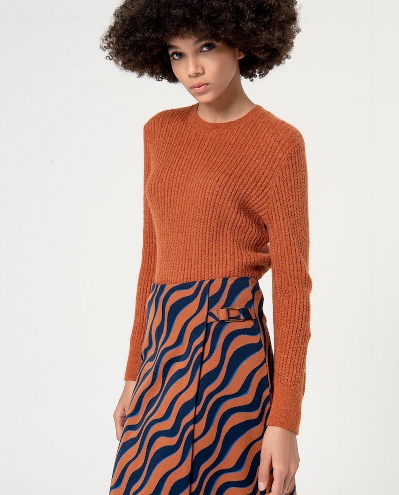 Jupe Surkana jacquard épais