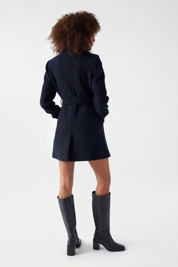 Manteau court Salsa Jeans bleu