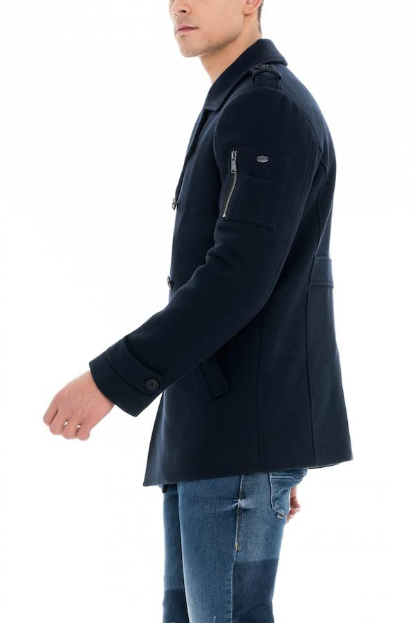 manteau drap de laine salsa 118152