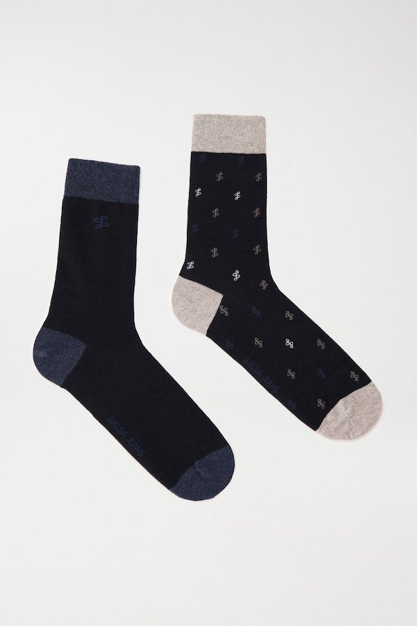 Pack de 2 paires de chaussettes homme Salsa