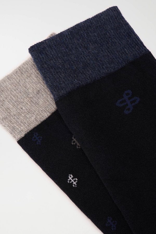Pack de 2 paires de chaussettes homme Salsa