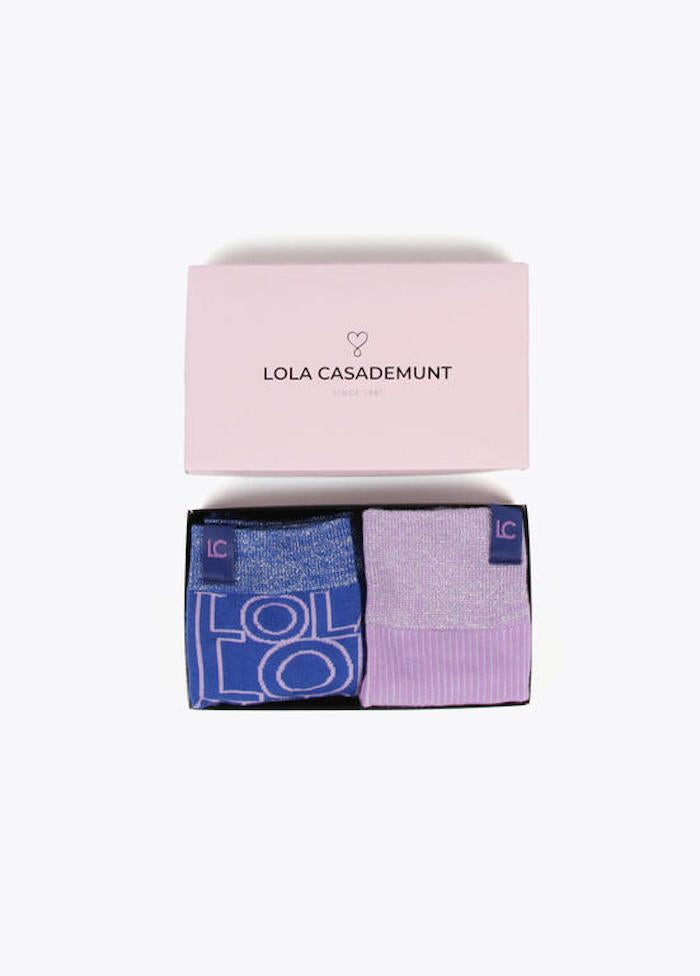 Pack de 2 paires de chaussettes Lola Casademunt