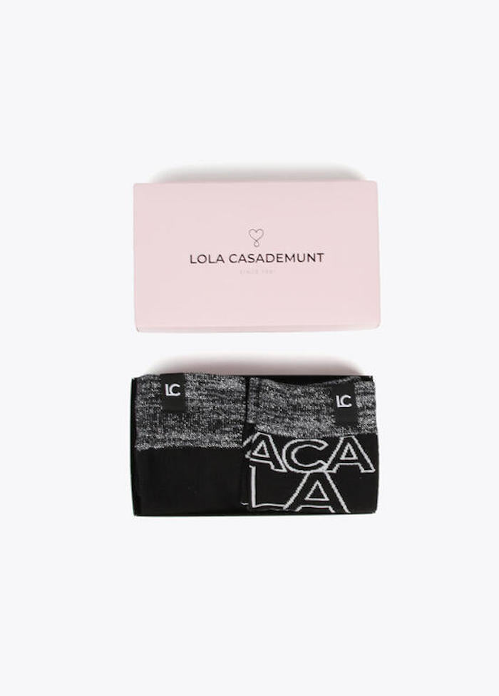 Pack de 2 paires de chaussettes Lola Casademunt