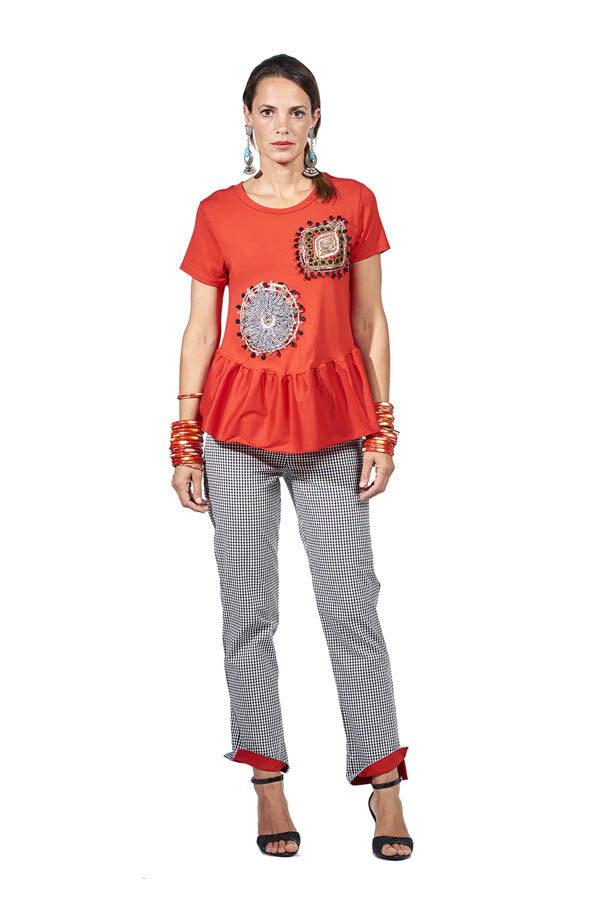 Pantalon cigarette Save the Queen 5072