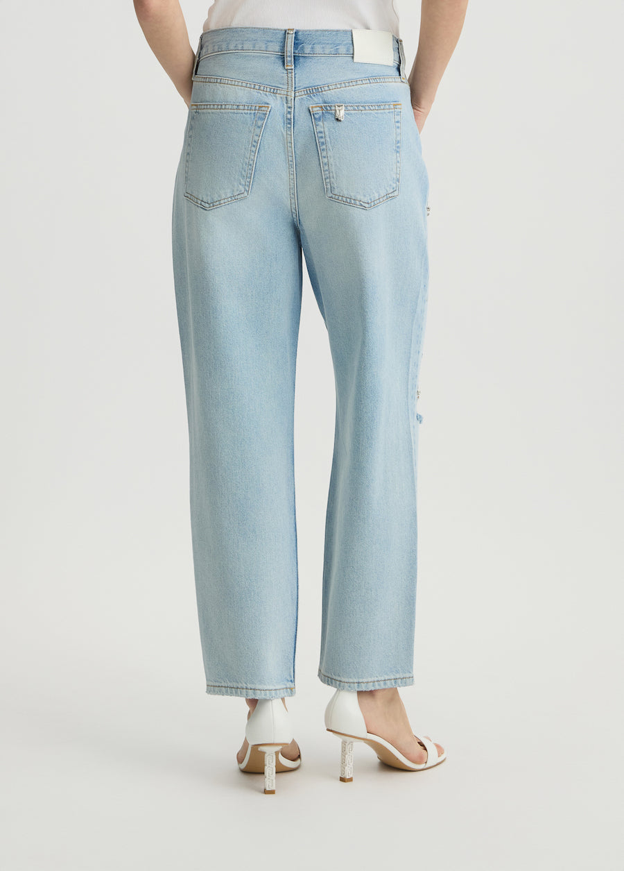 Pantalon droit à strass Liu Jo