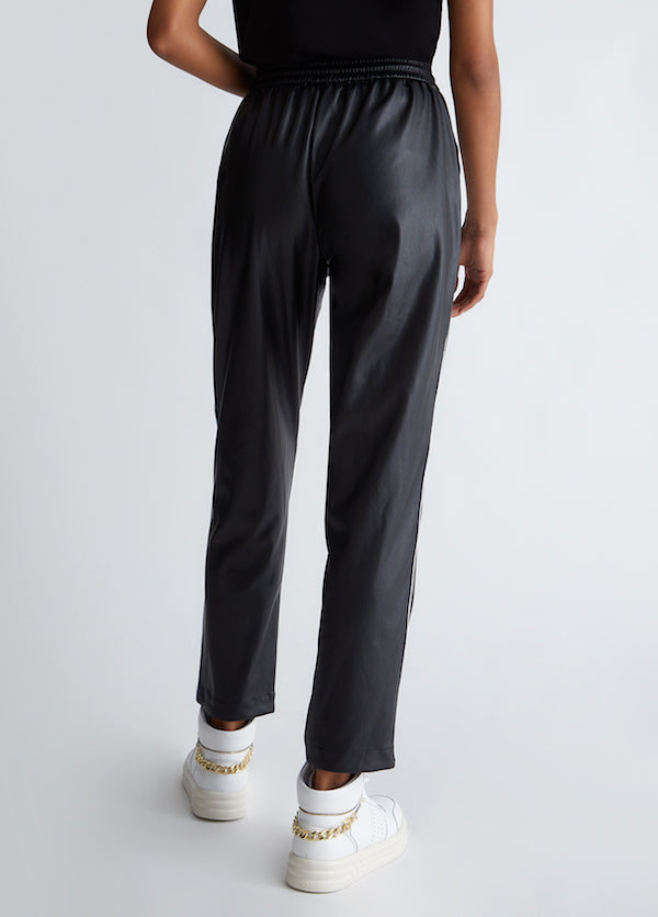 Pantalon en tissus enduit Liu Jo