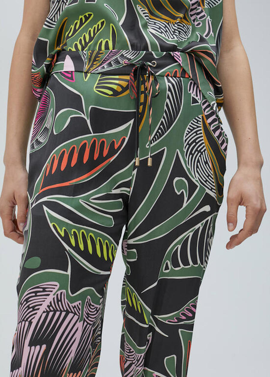 Pantalon fluide et floral Lola Casademunt