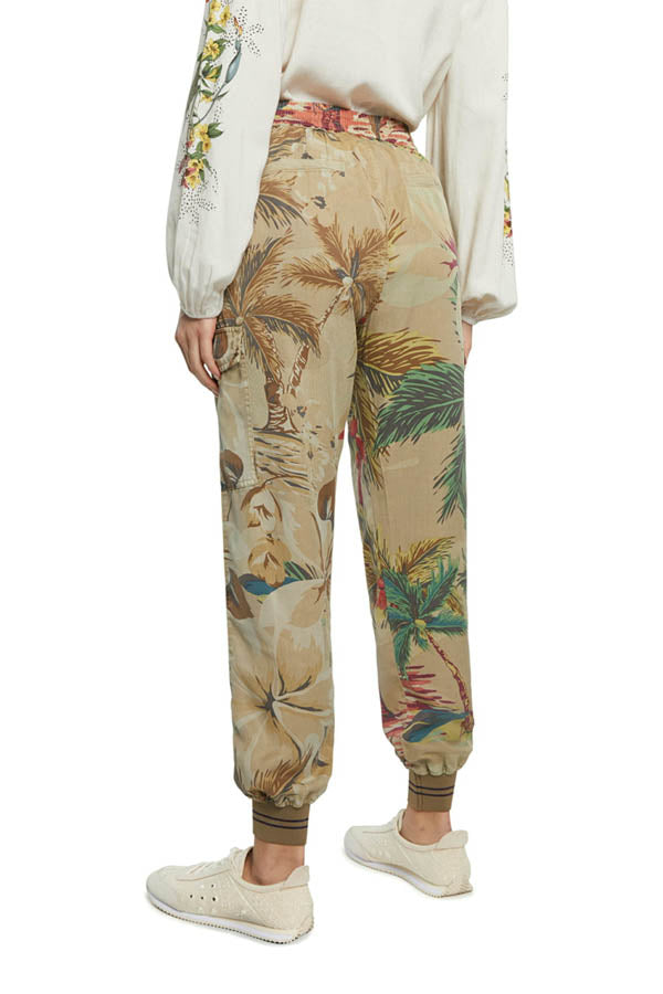 Pantalon imprimé Desigual 21SWPN38
