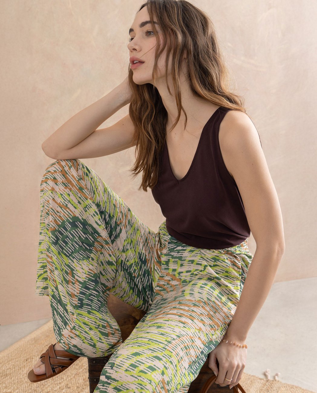 Pantalon large Surkana