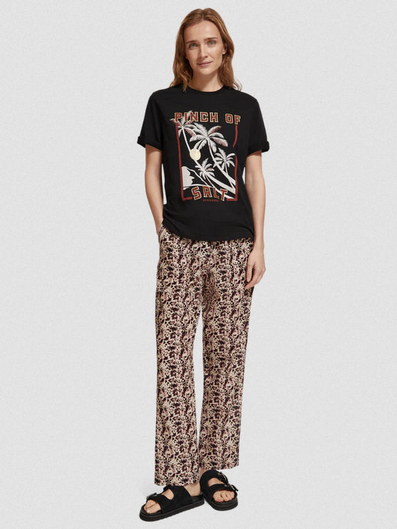 Pantalon Scotch&Soda 177504 Fleuri