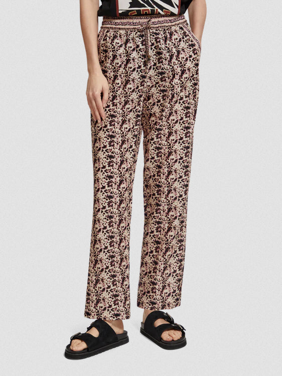 Pantalon Scotch&Soda 177504 Fleuri