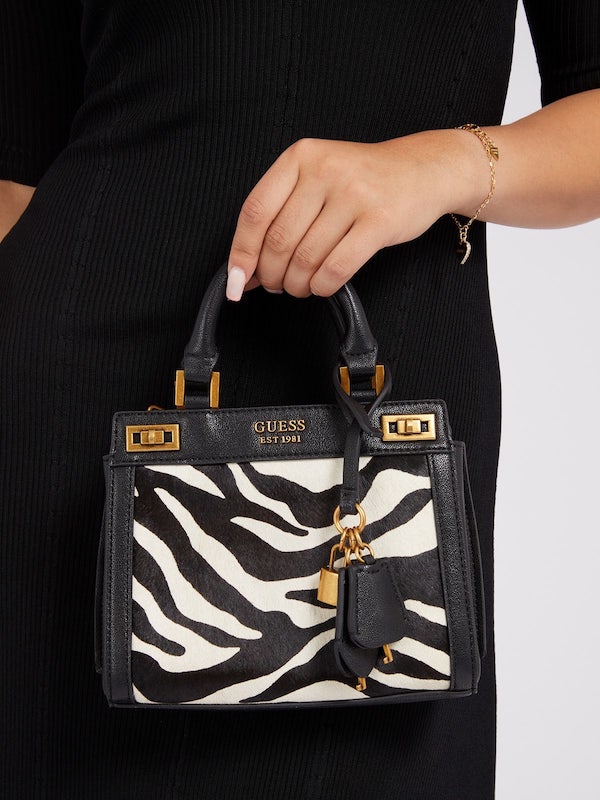 Petit sac à main zébré Guess HWZH78