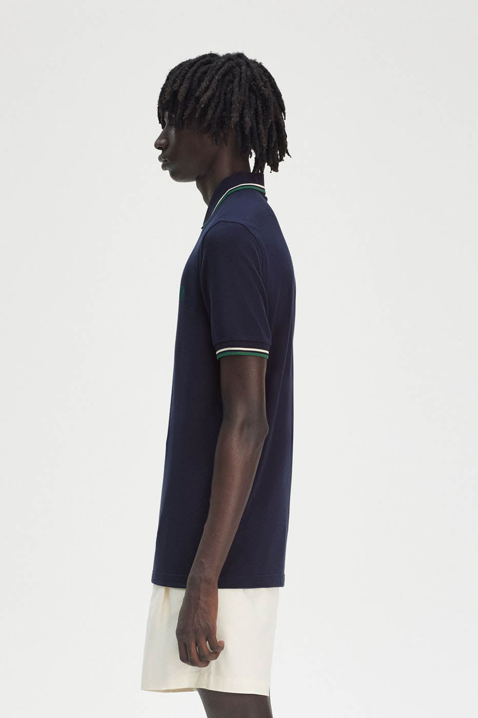 Polo Fred Perry  carbone foncé
