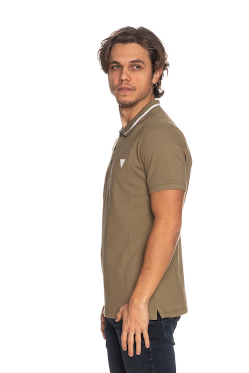 Polo Lyle marron Guess M2RP60