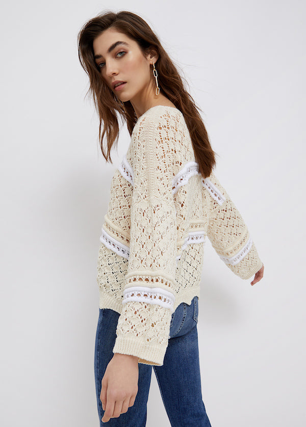 Pull ajouré Liu Jo WA2017