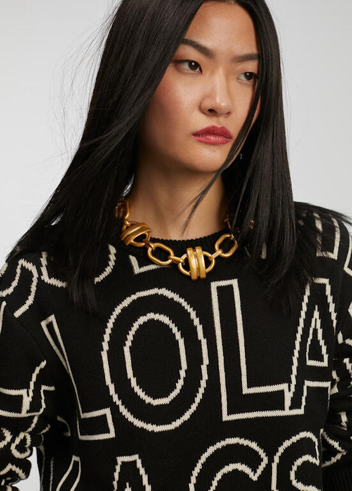 Pull avec lettrage Lola Casademunt