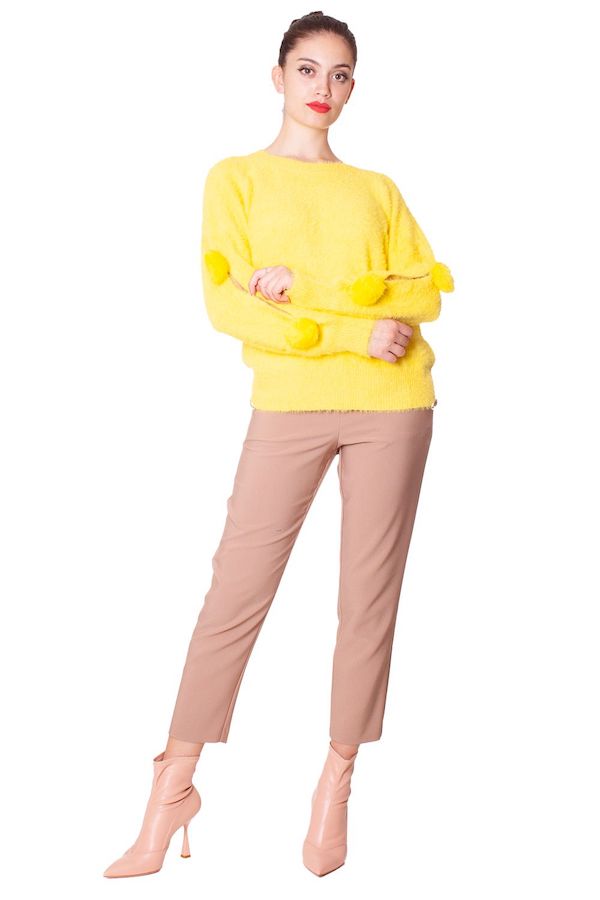 Pull avec pompon ZOE 09Z402