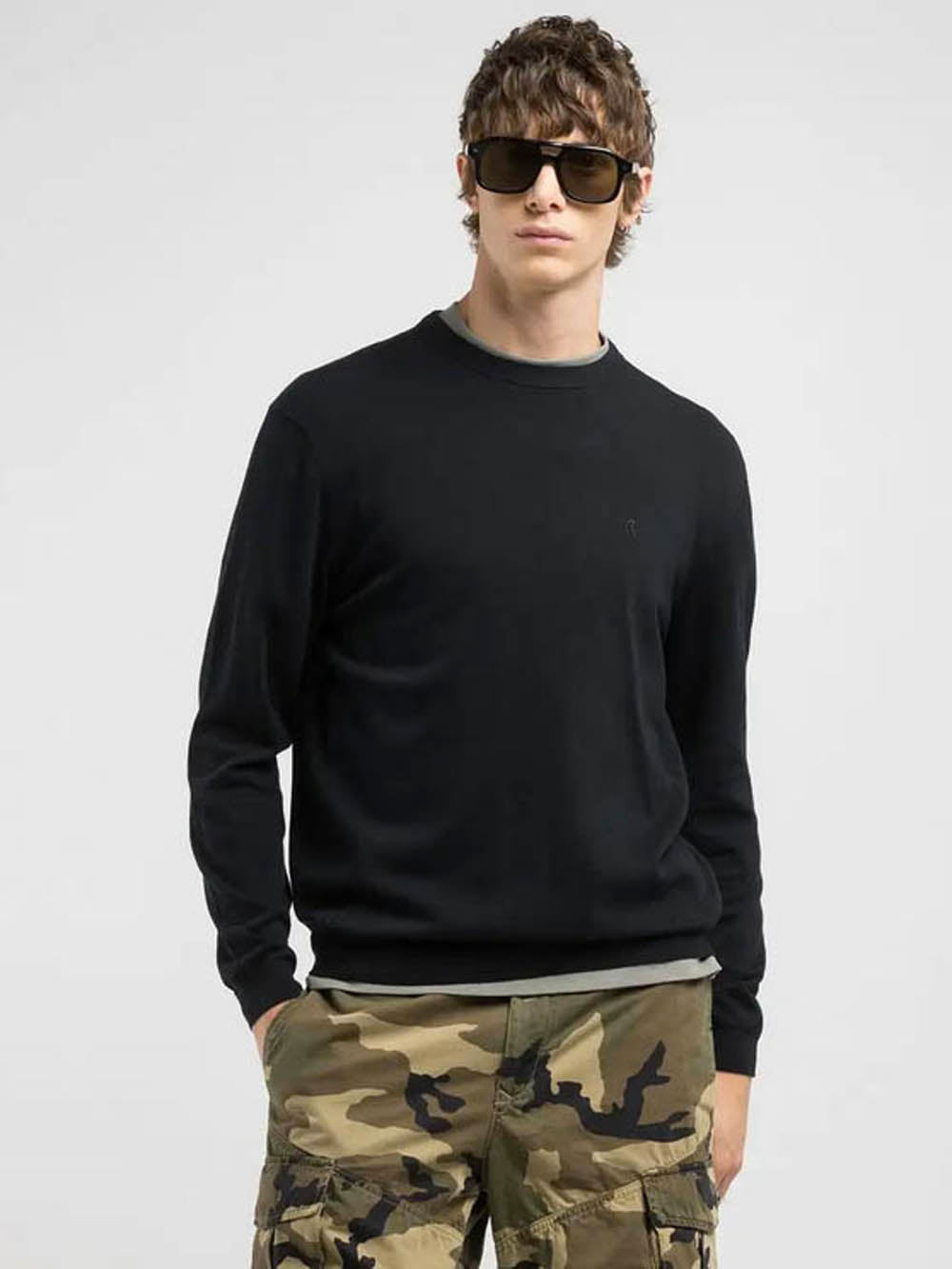 Pull Brodé Replay