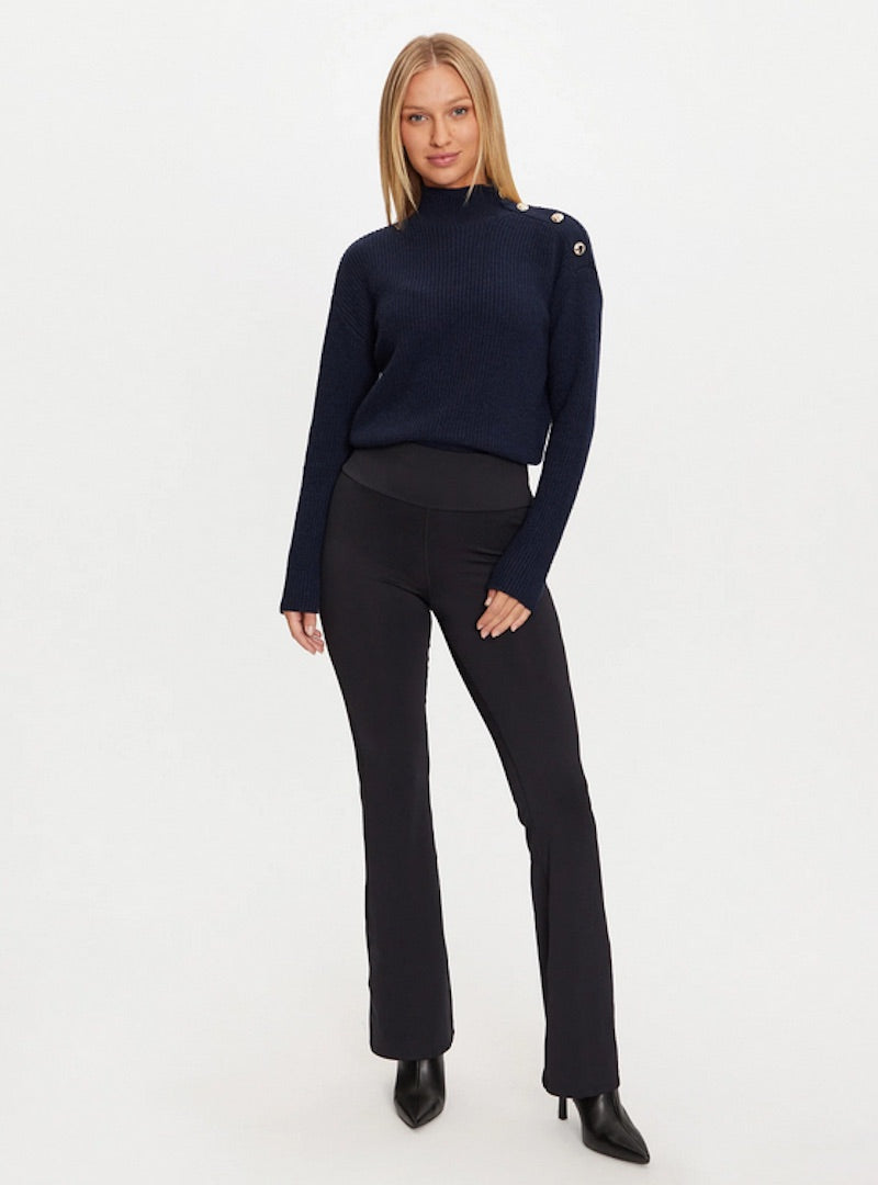 Pull col montant marine GUESS
