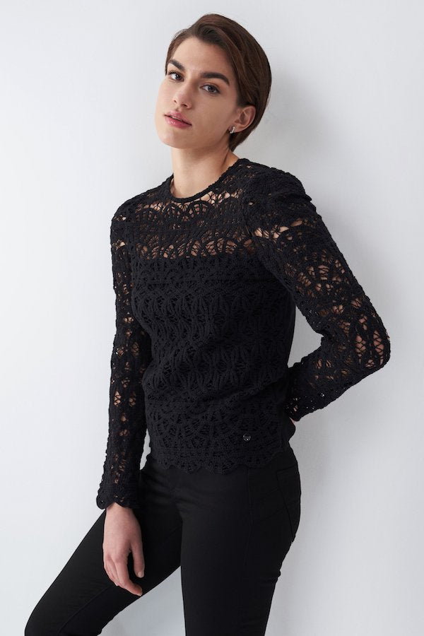 Pull en crochet Salsa 125858
