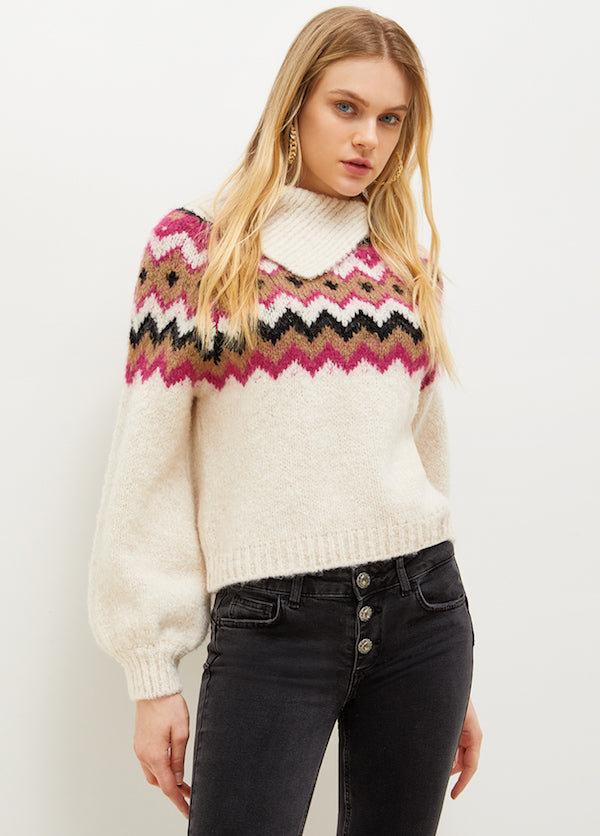 Pull en laine avec paillettes Liu Jo