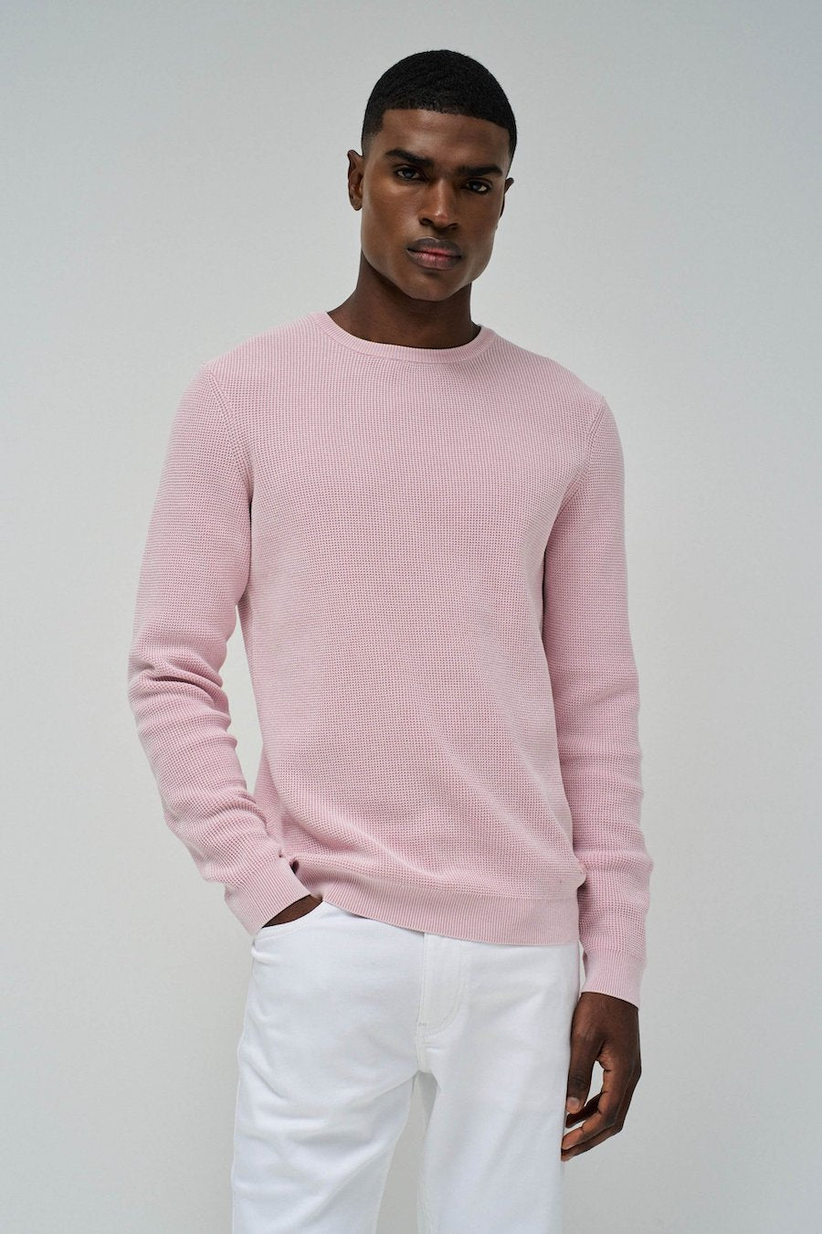 Pull gauffré Salsa Jeans pour homme