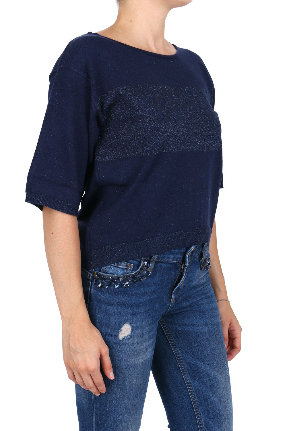 Pull Liu jo M67061MA39F Blue navy