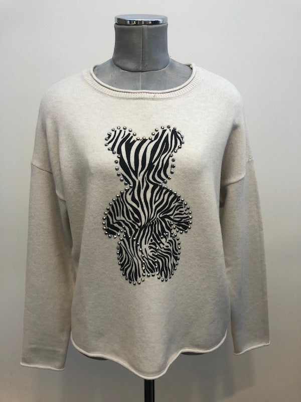 Pull à motif ZOE A160 18Z302