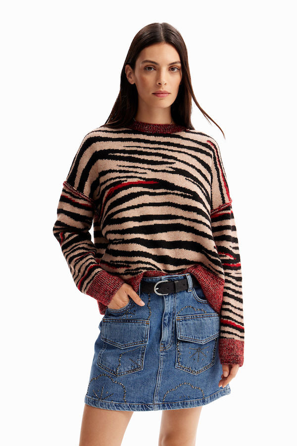Pull oversize Desigual 23WWJF356011