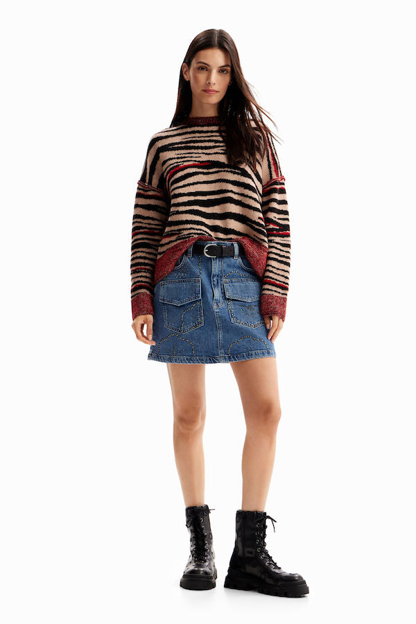 Pull oversize Desigual 23WWJF356011