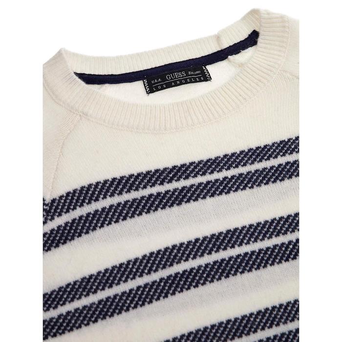 Pull rayé Guess pour homme