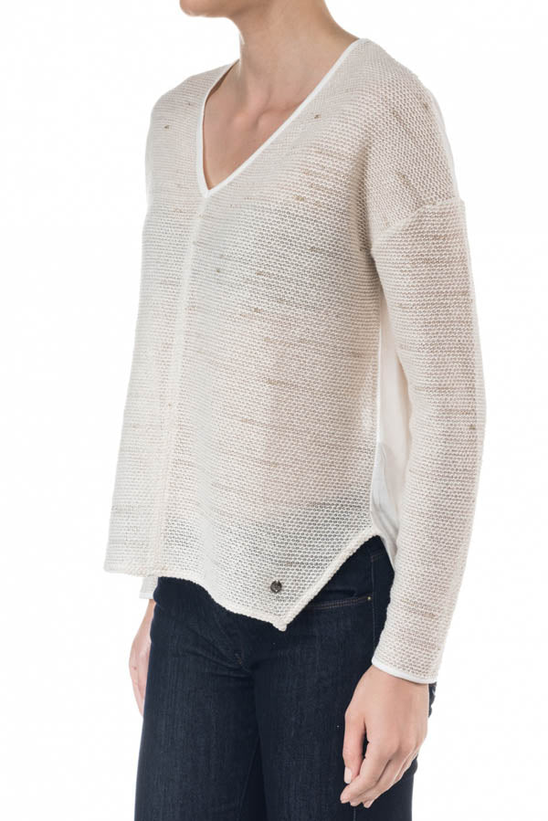 Pull Salsa 114726 écru