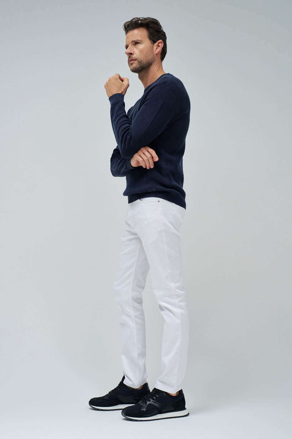 Pull Salsa maille bleu
