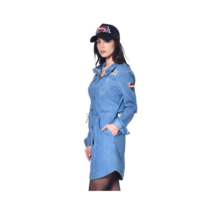 Robe chemise en jean Von Dutch