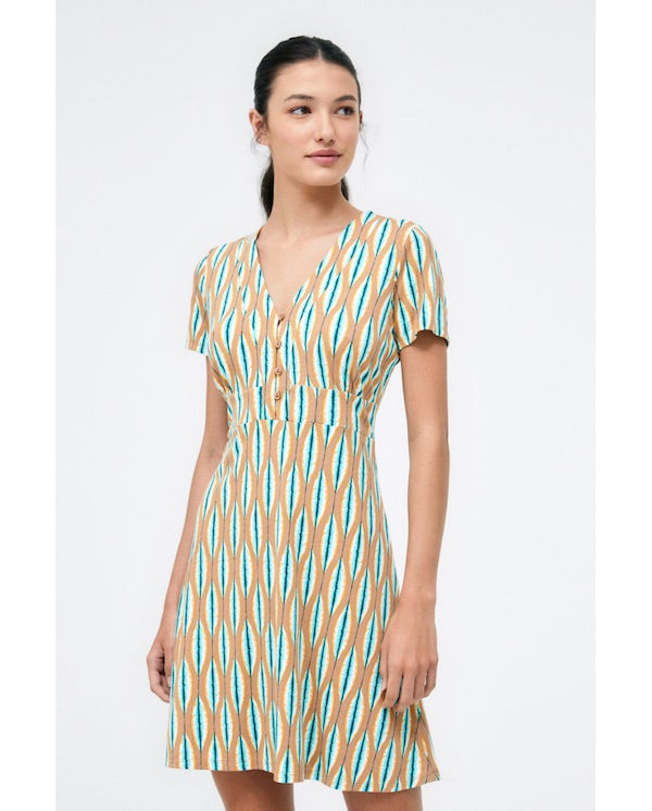 Robe courte imprimée Surkana 513BAPO717