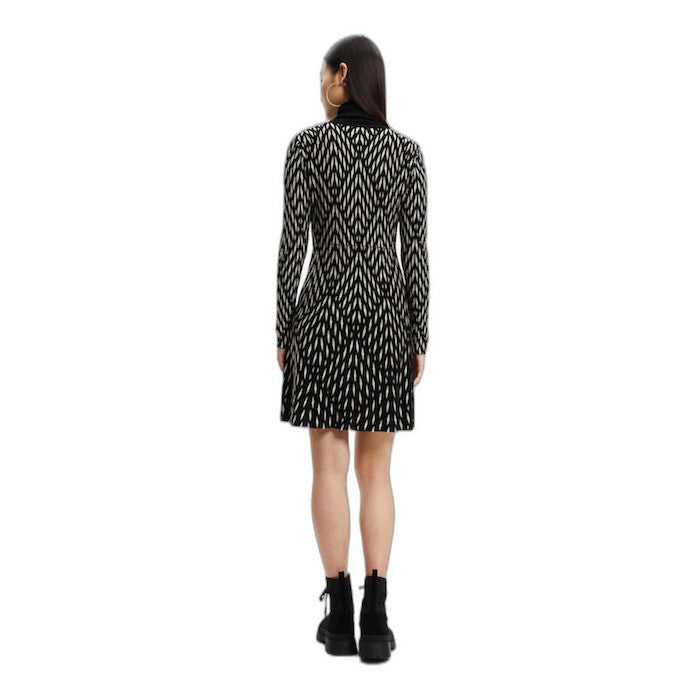 Robe courte imprimé géométrique Desigual