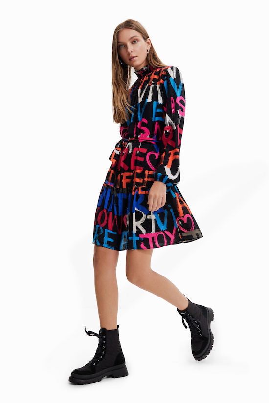 Robe courte Siena imprimé Desigual 22WWVW10