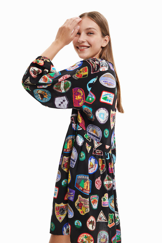 Robe courte Stamp Desigual