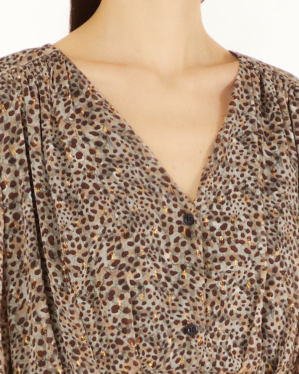Robe en crêpe imprimé Liu Jo