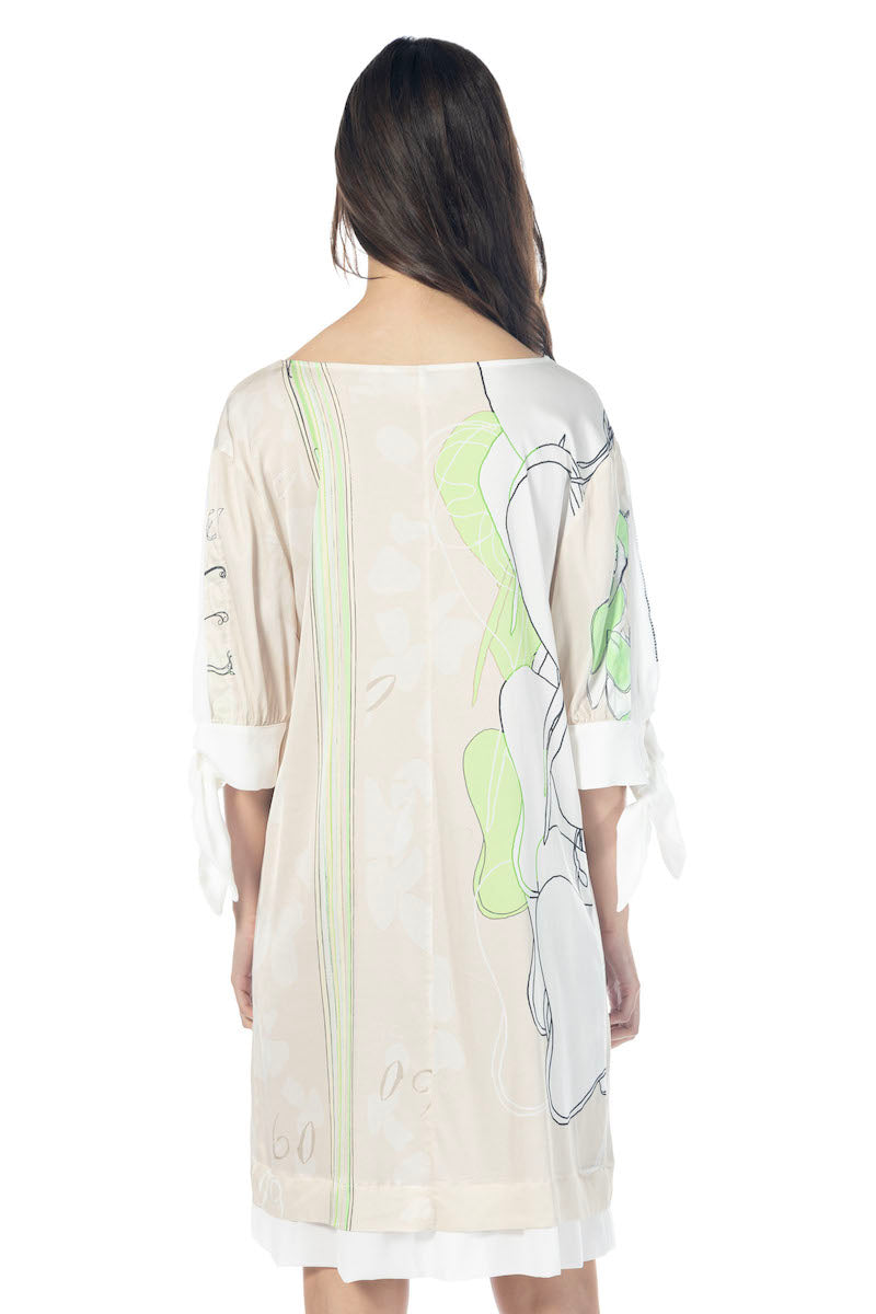 Robe en georgette Elisa cavaletti