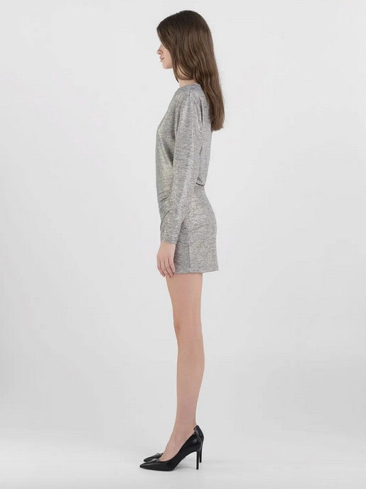 Robe en jersey laminée Replay