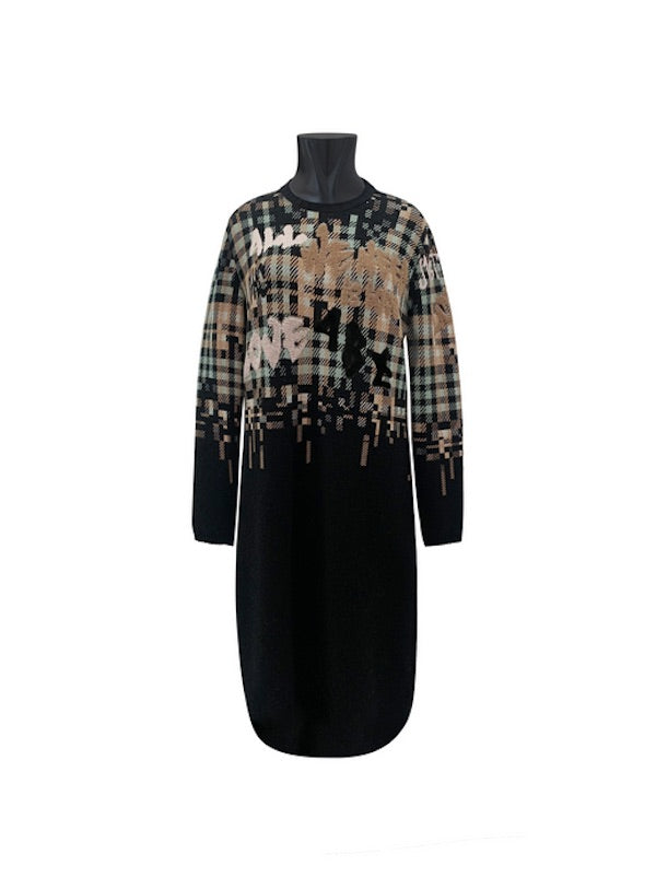 Robe en lainage Tricot Chic